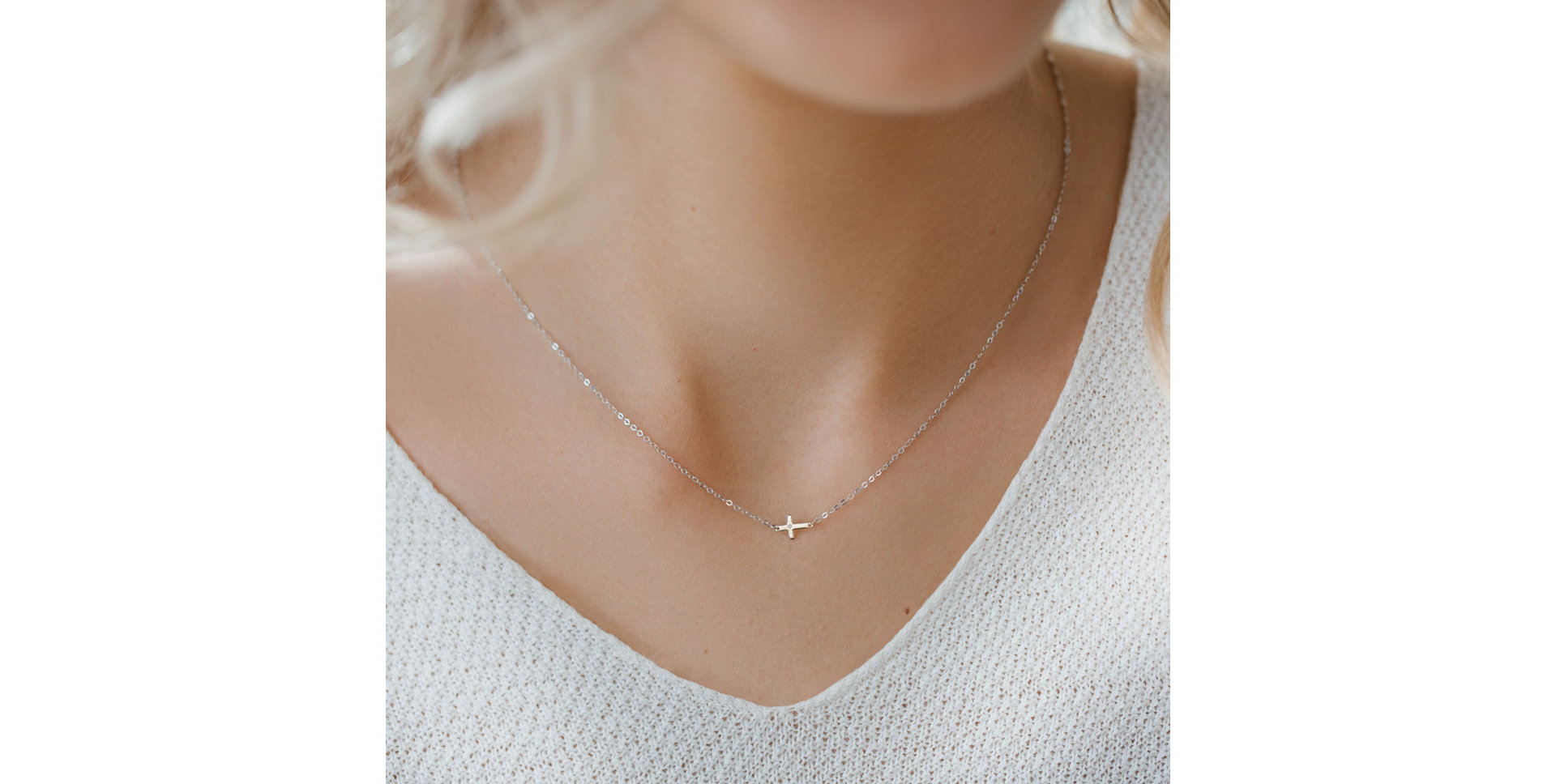 Diamond necklace My Faith