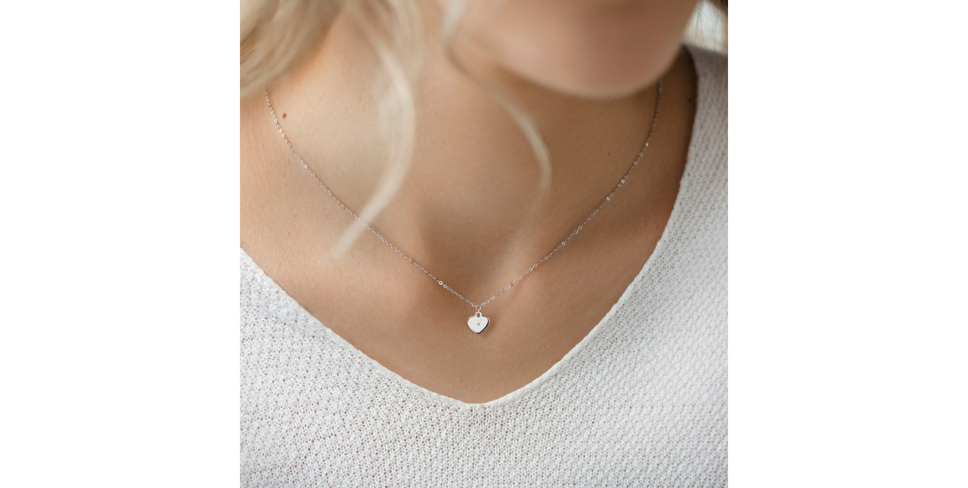 Diamond necklace Dream Heart