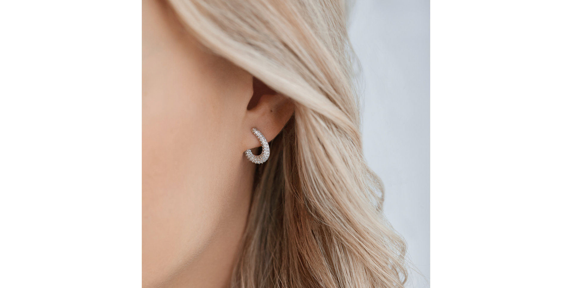 Diamond earrings Charming Sun