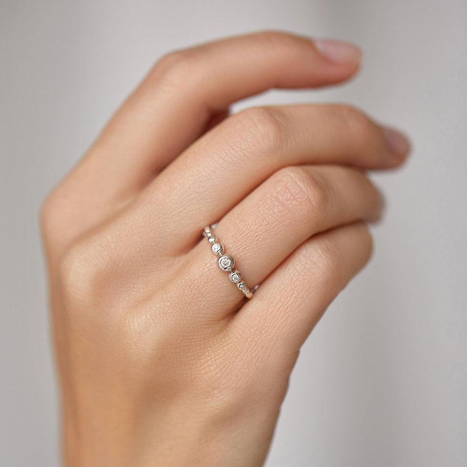 Diamond ring Shiny Triple