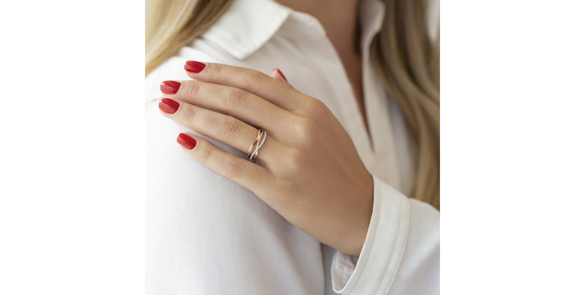 Diamond ring Shiny Wave