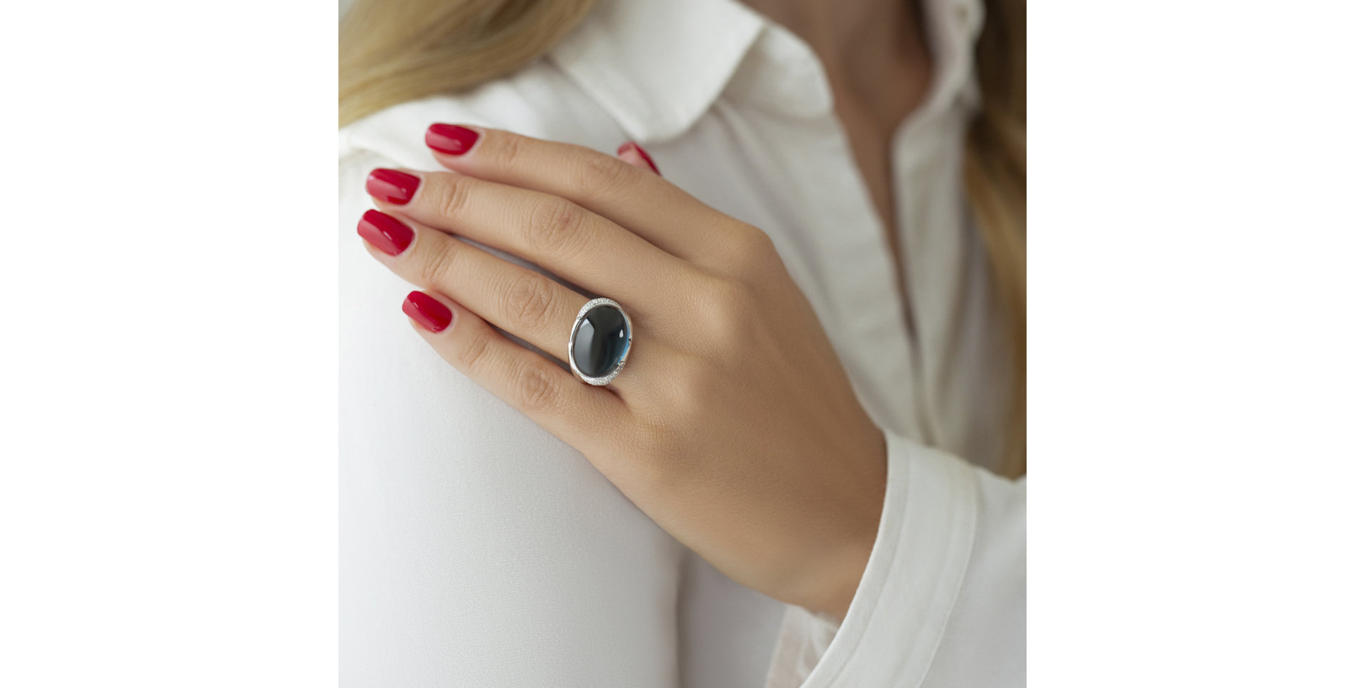 Diamond rings with Amethyst Gem Miracle