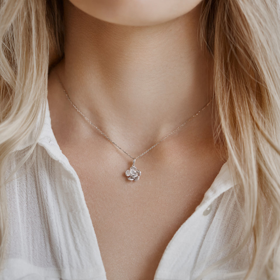Diamond pendant Laurence Rosa