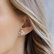 Diamond earrings Precious Rose4