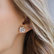 Diamond earrings Precious Time4