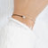 Diamond bracelet with cord Dream Message4