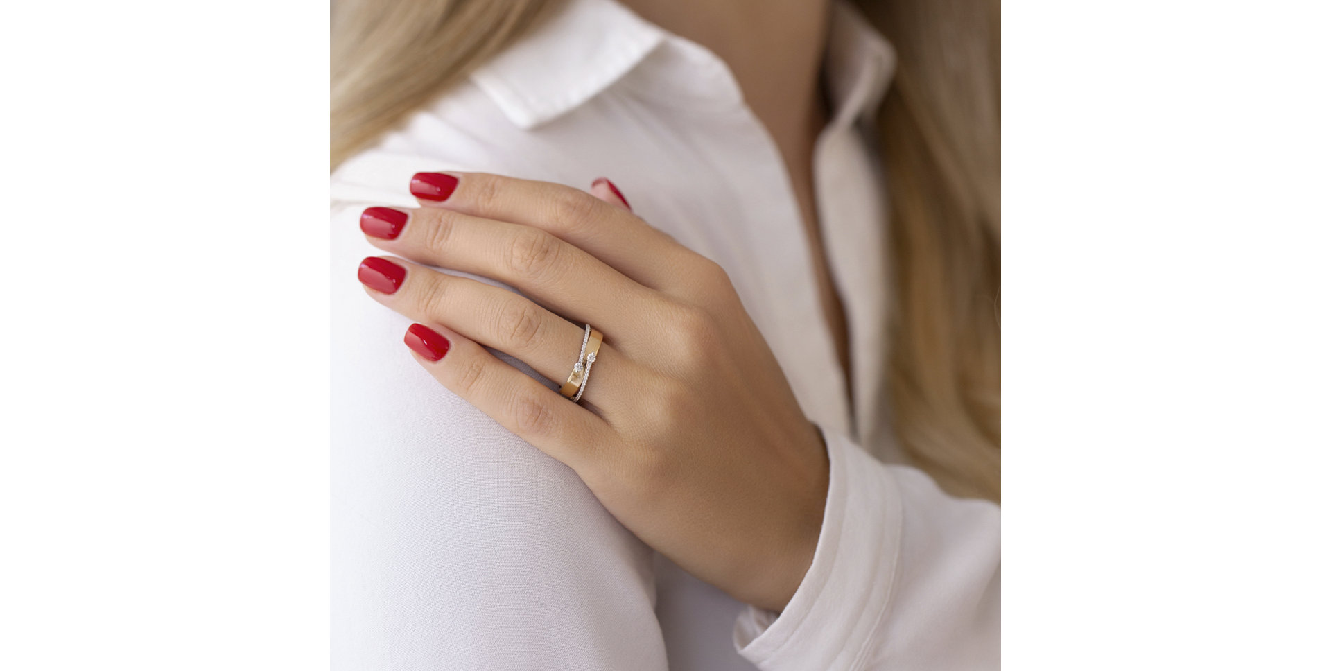 Diamond ring Shiny Kiss