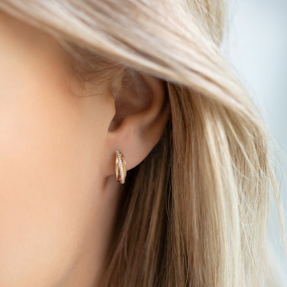 Diamond earrings Moonlight Allegory