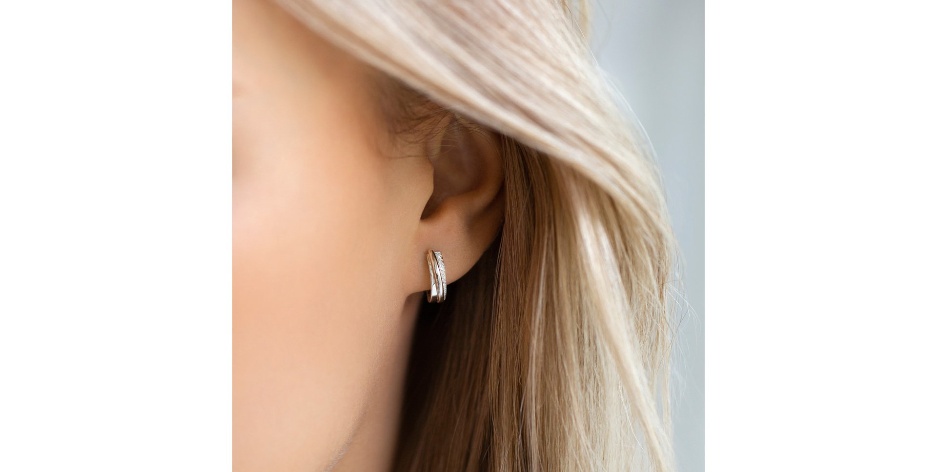 Diamond earrings Dazzling Galaxy