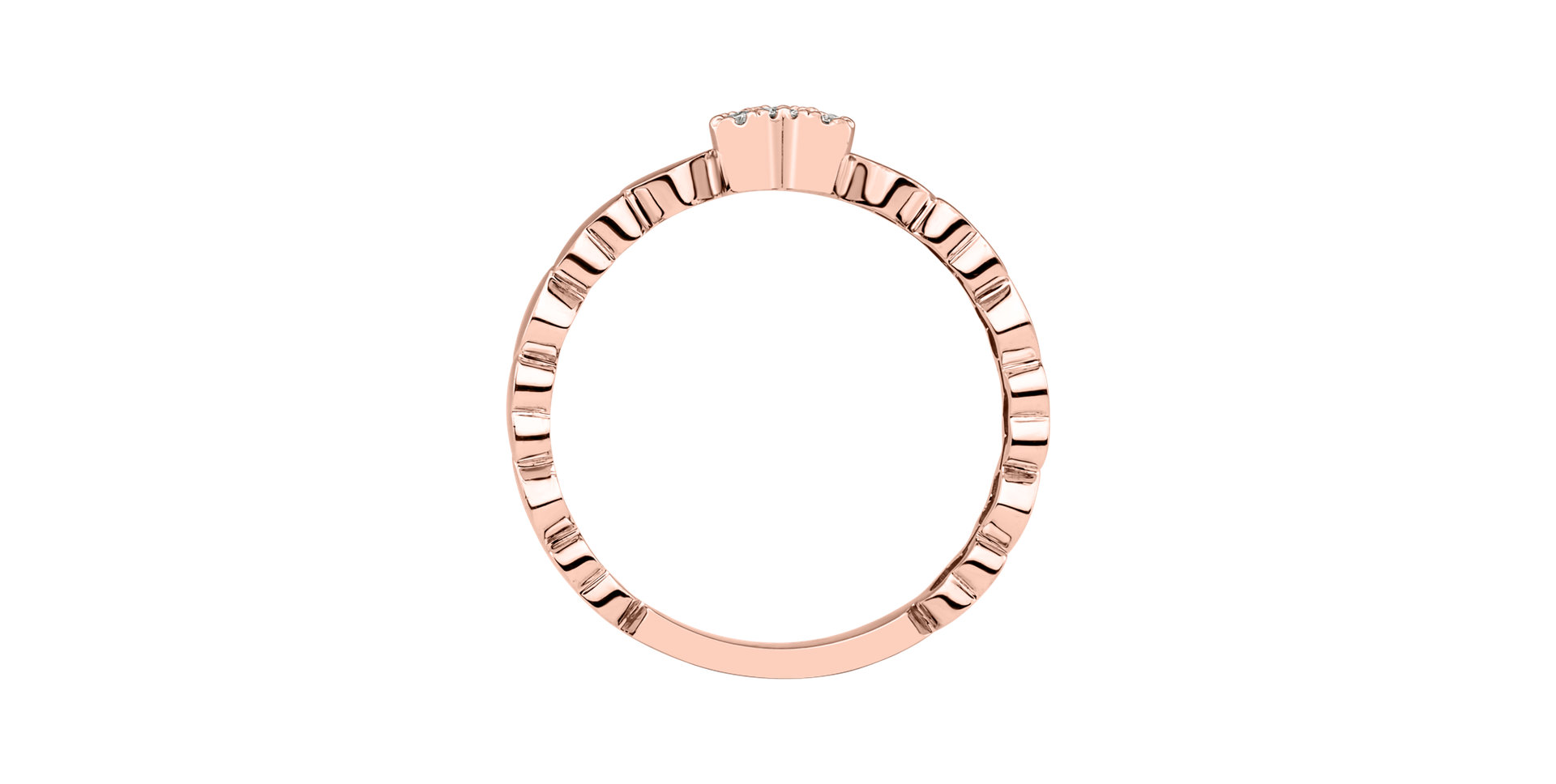 Diamond ring Heart Galaxy