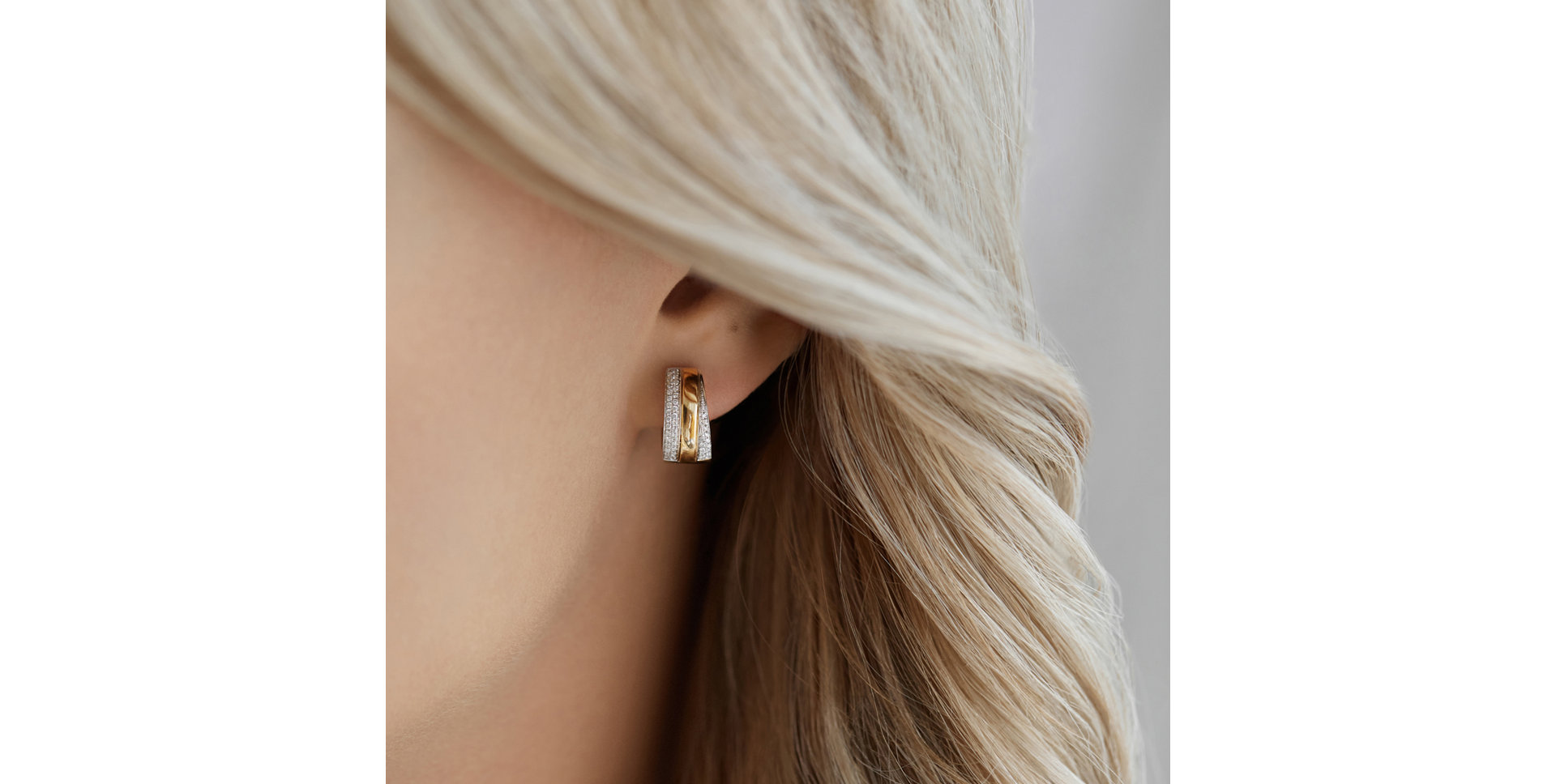 Diamond earrings Sparkling Dew