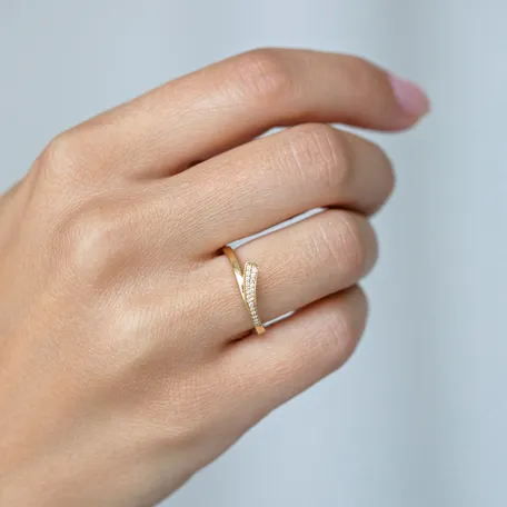 Diamond ring Brilliant Wave