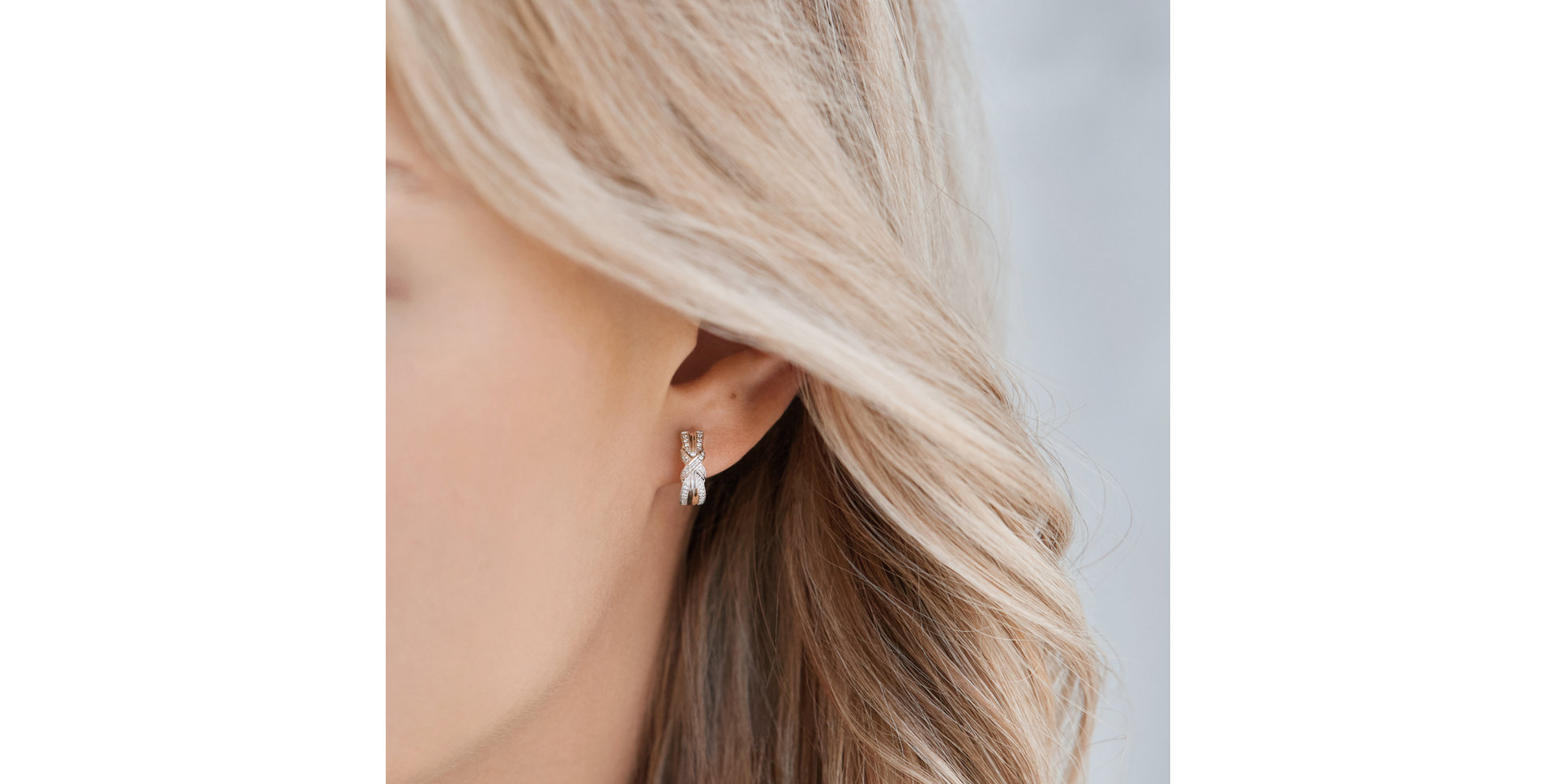 Diamond earrings Best Wish