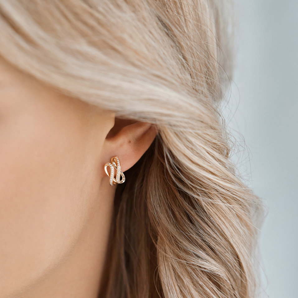 Diamond earrings Infinite Moonlight