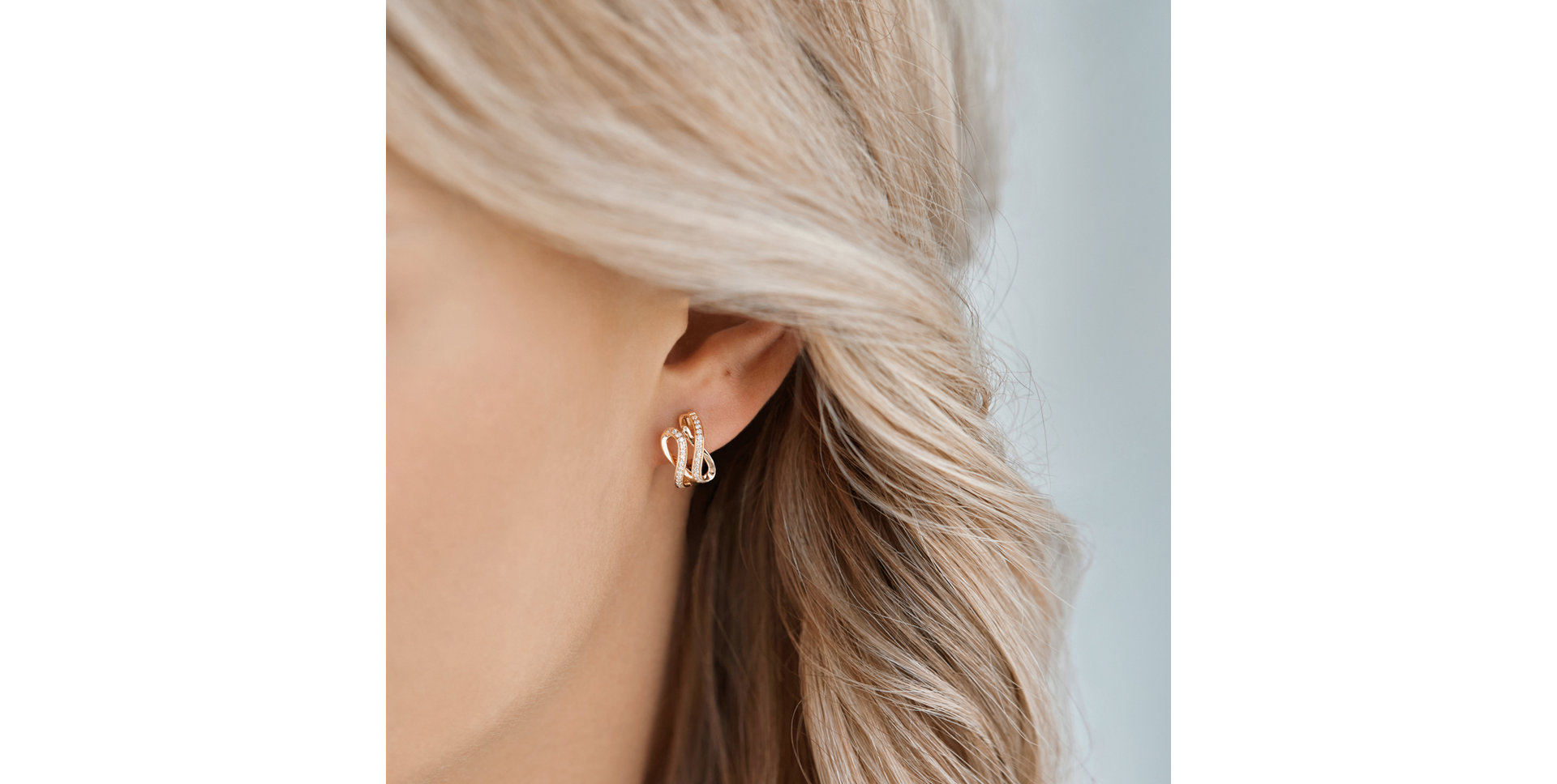 Diamond earrings Infinite Moonlight