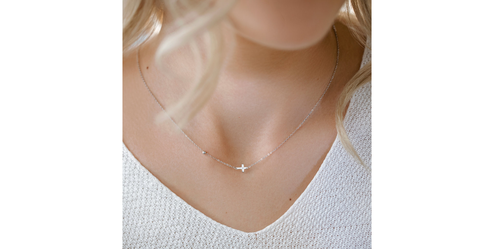 Diamond necklace My Faith