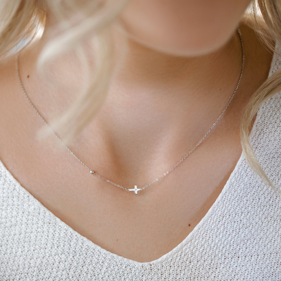 Diamond necklace My Faith