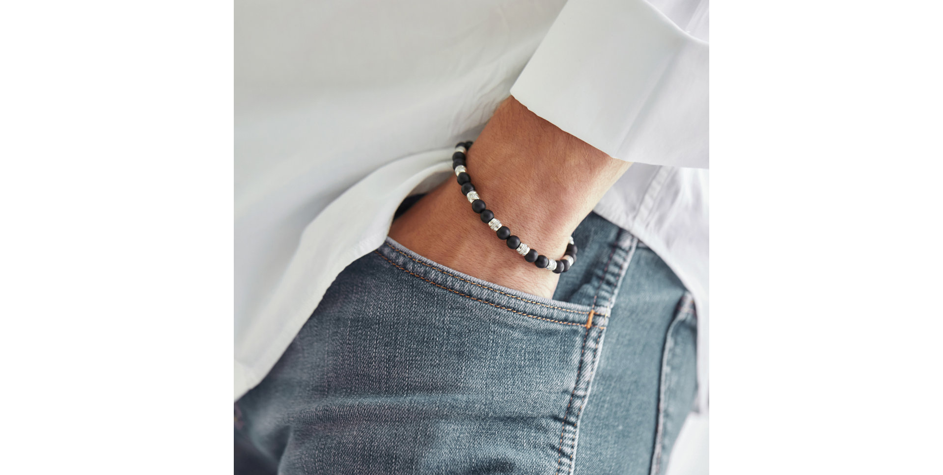 Diamond braclet with Agate Moonlight Jewel