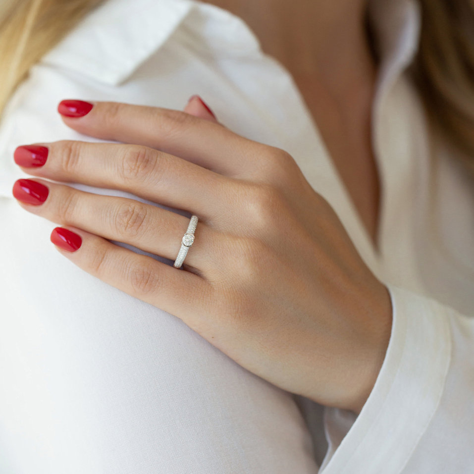 Diamond ring Melissande