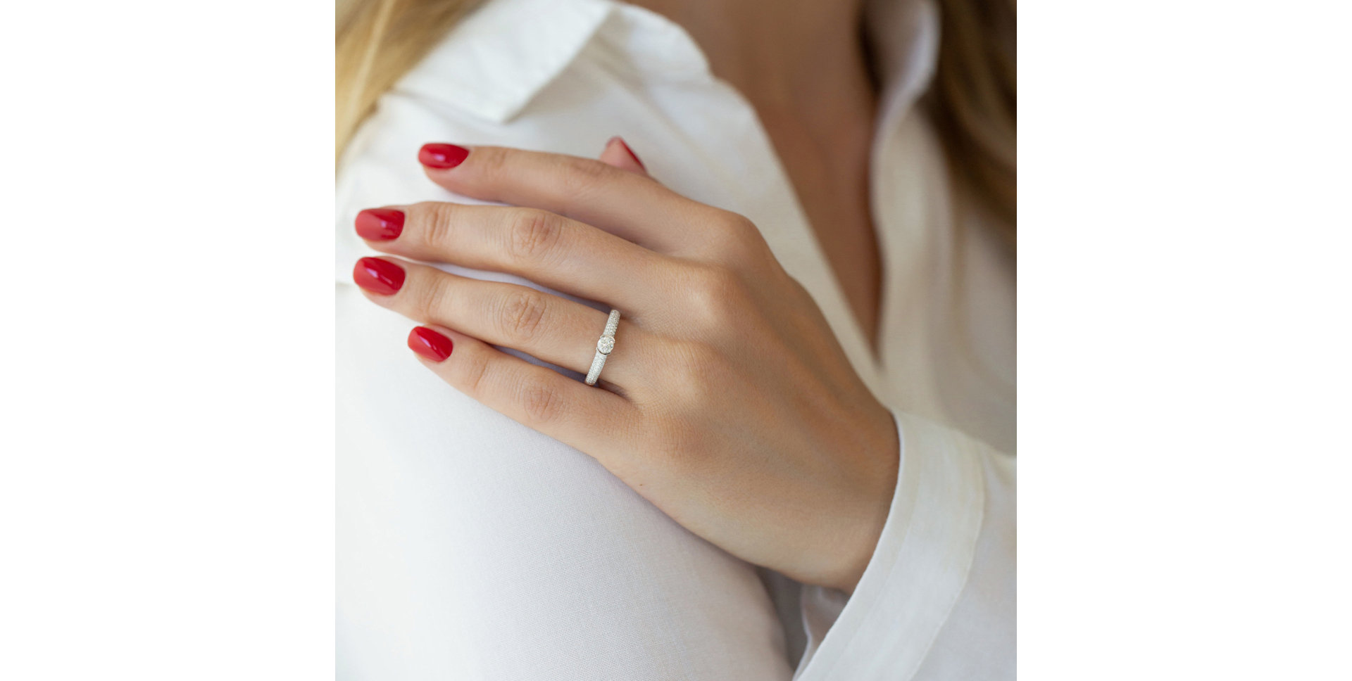 Diamond ring Melissande