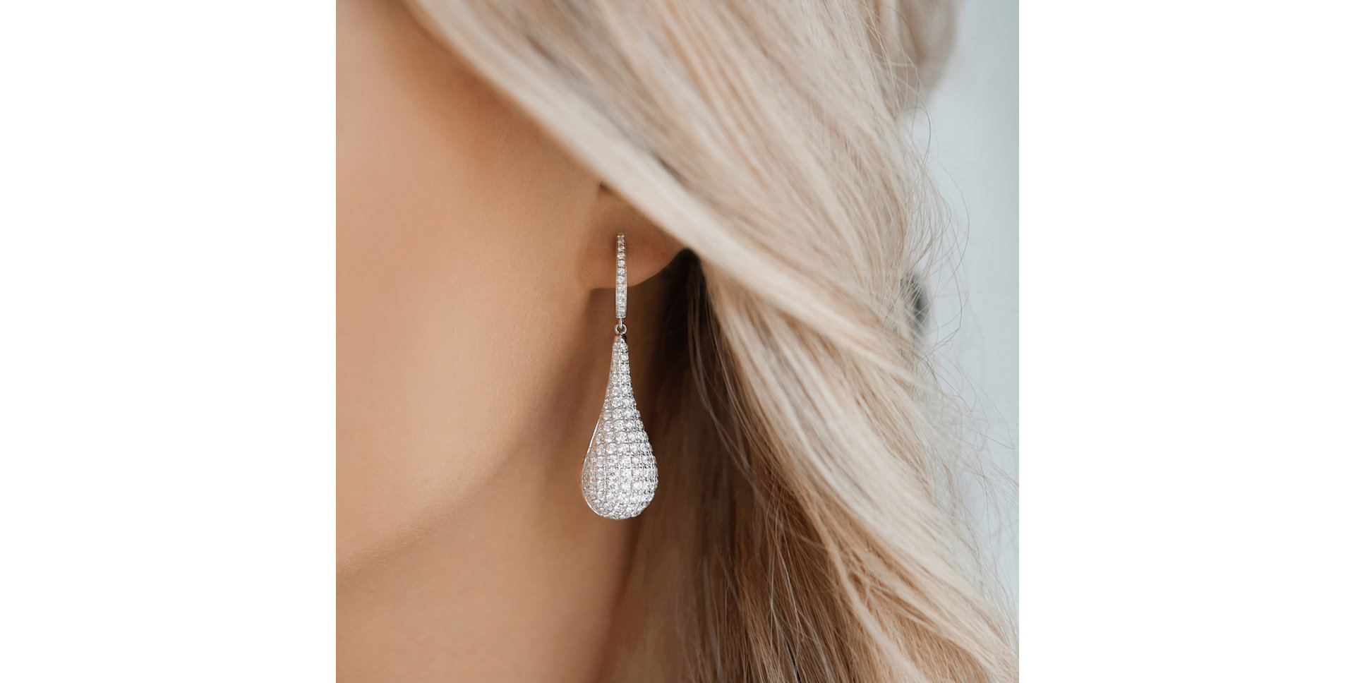 Diamond earrings Inferno Tears