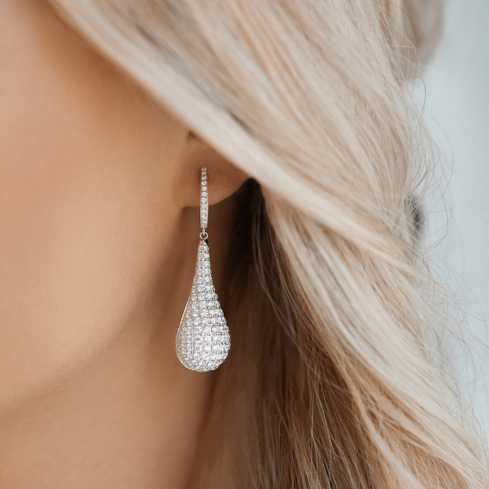 Diamond earrings Inferno Tears