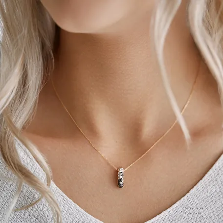 Diamond pendant Inferno Sky