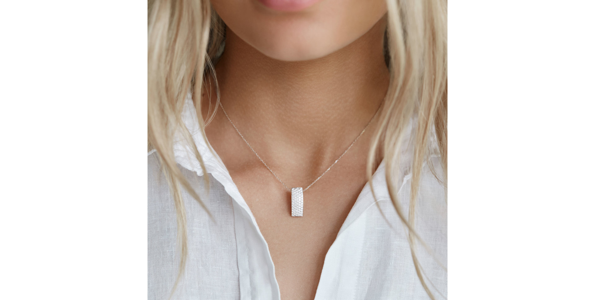 Diamond pendant Inferno Night