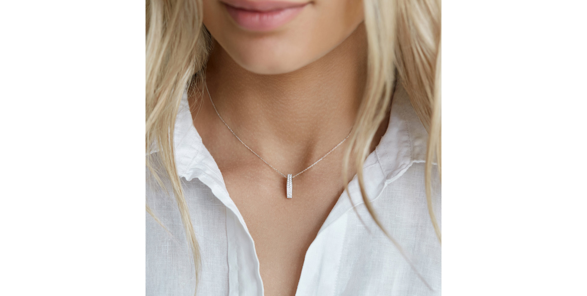 Diamond pendant Inferno Night