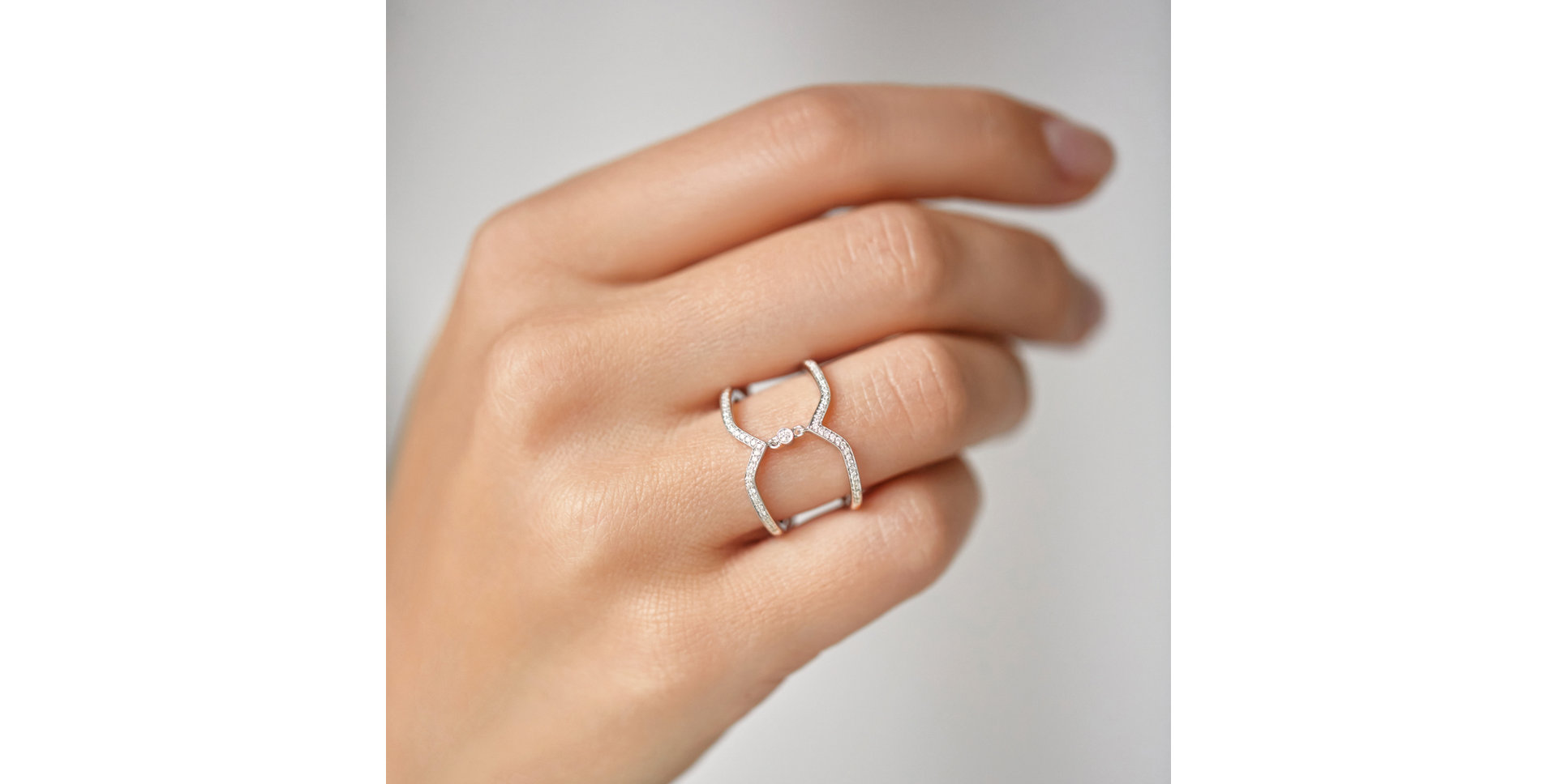 Diamond ring Sun Choker
