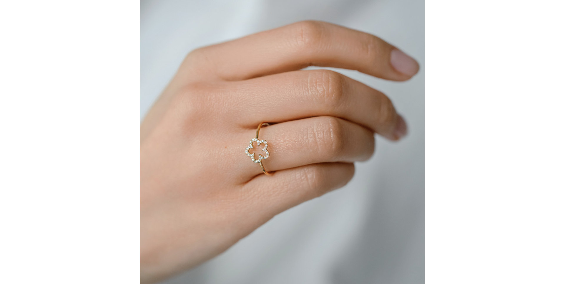 Diamond ring Glamour Flower