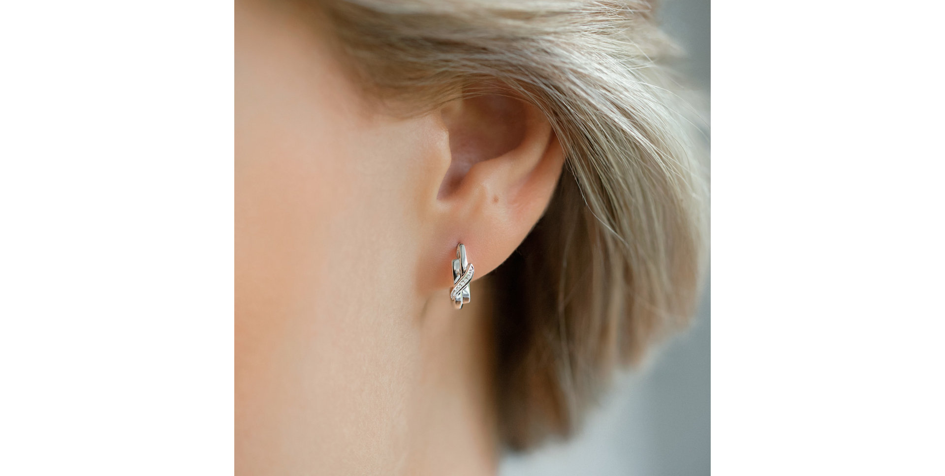 Diamond earrings Pure Fame