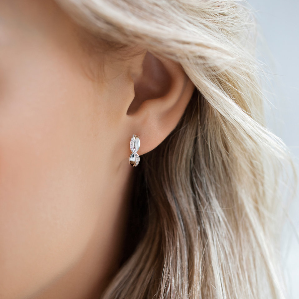 Diamond earrings Infinite Style