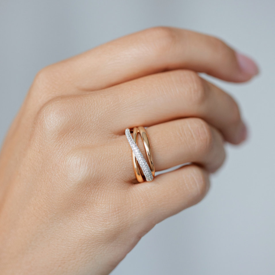 Diamond ring Sparkling Andromeda