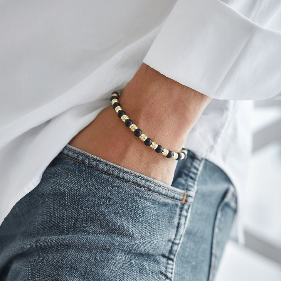 Diamond braclet with Agate Essential Shine