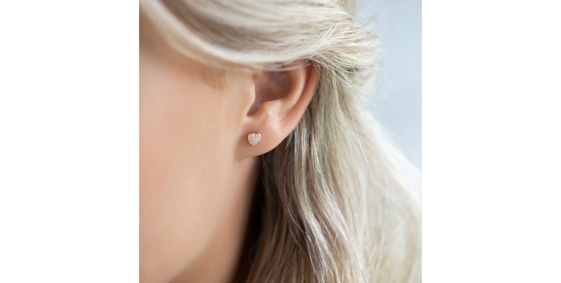 Diamond earrings Endless Love