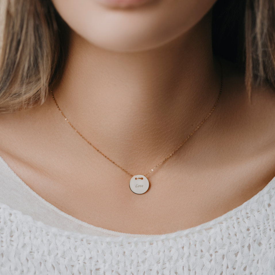 Diamond necklace Love Splendor