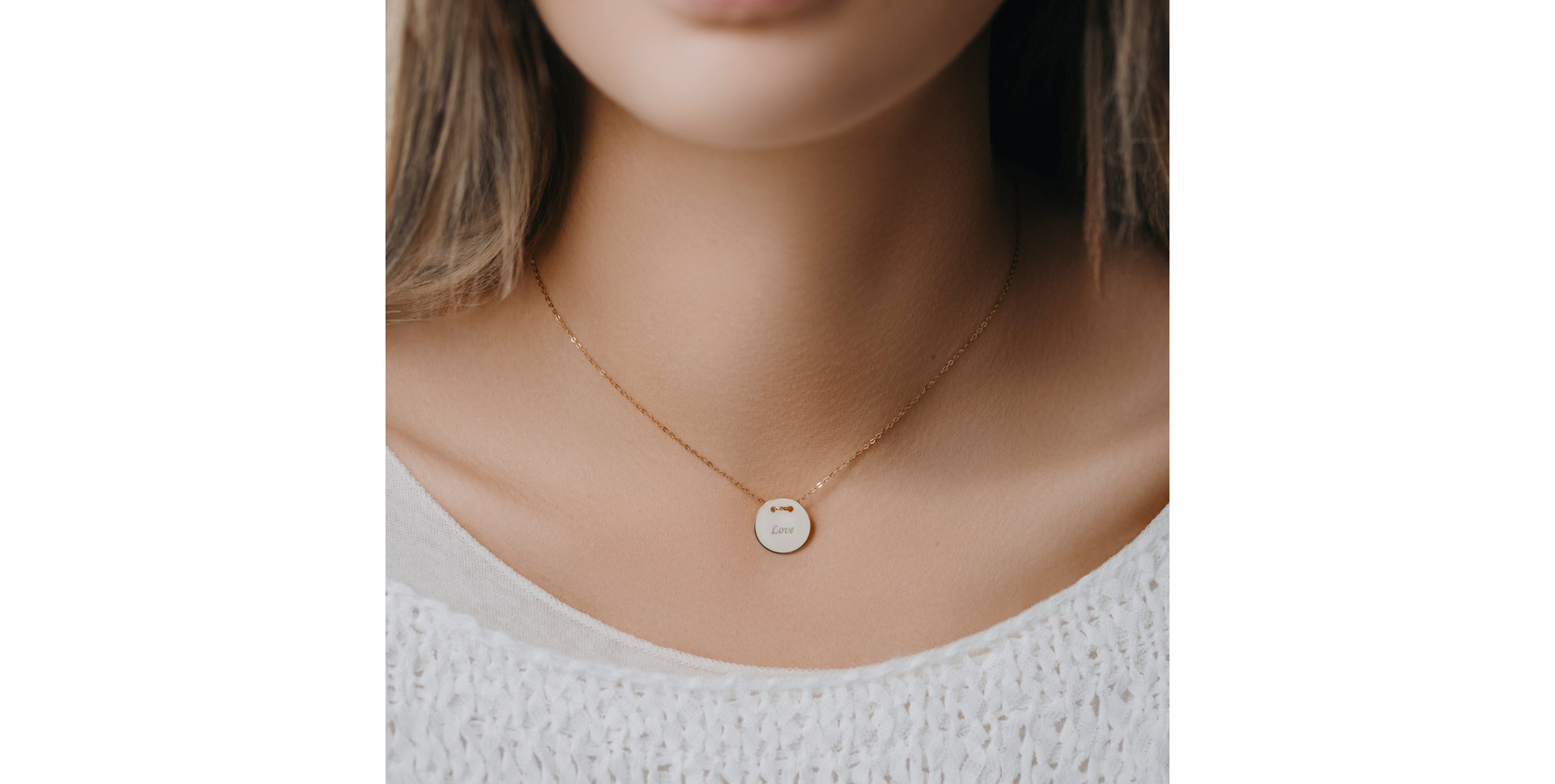 Diamond necklace Love Splendor