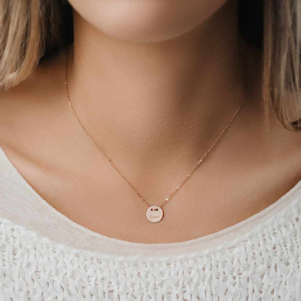 Diamond necklace Love Splendor