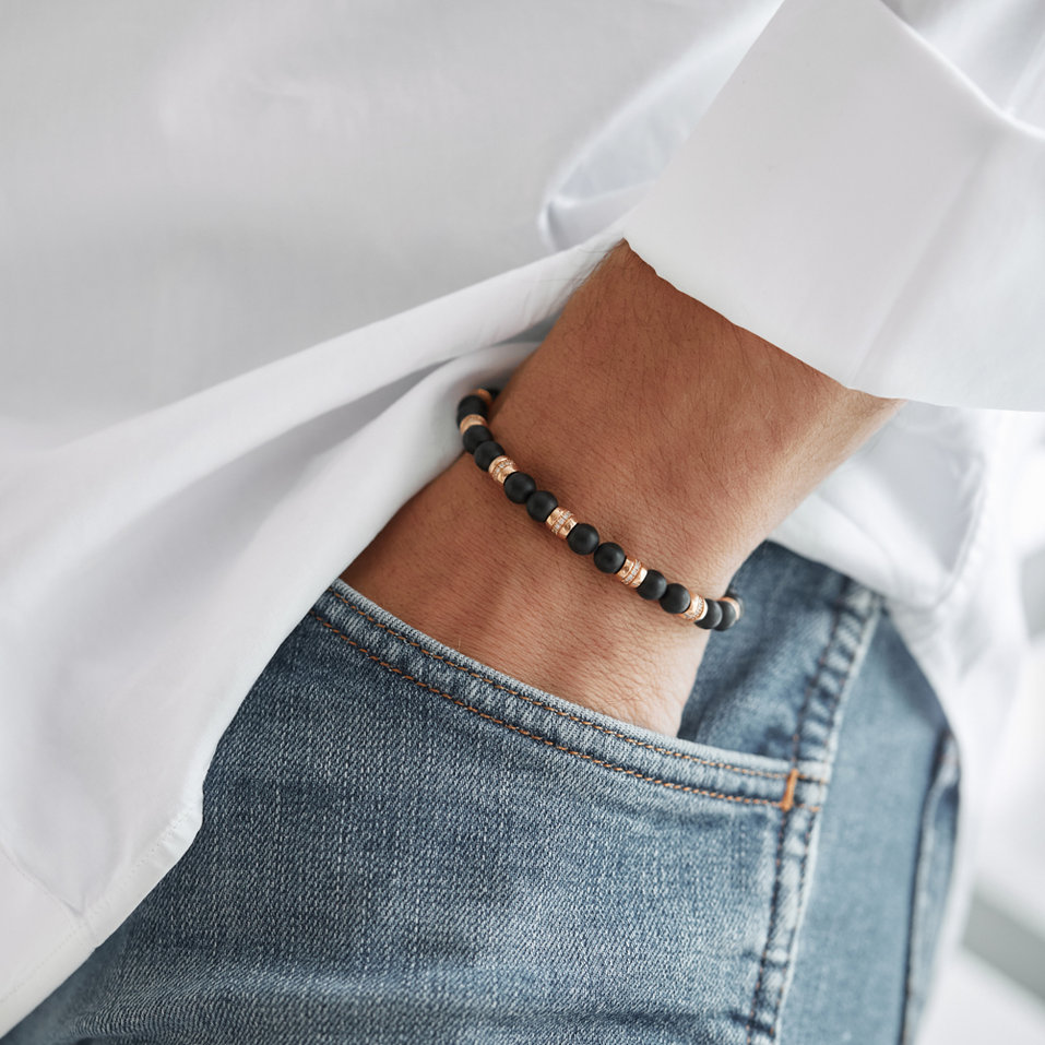 Diamond braclet with Agate Moonlight Jewel