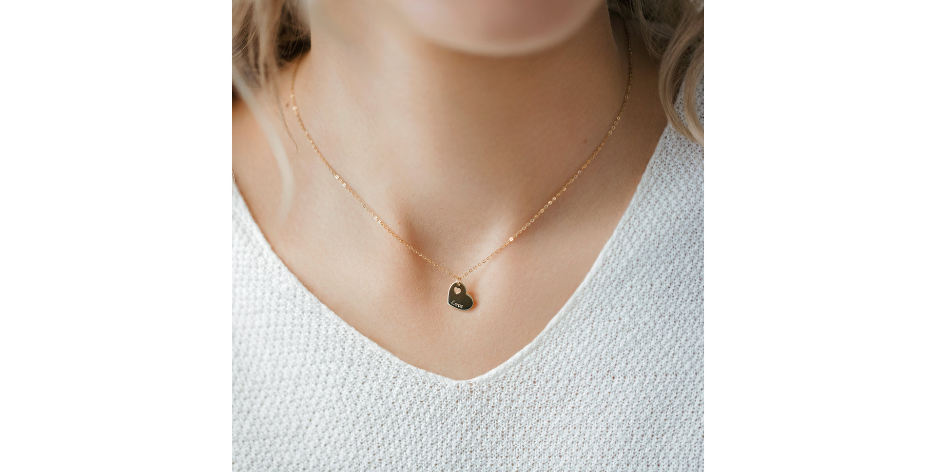 Diamond necklace Passion Heart