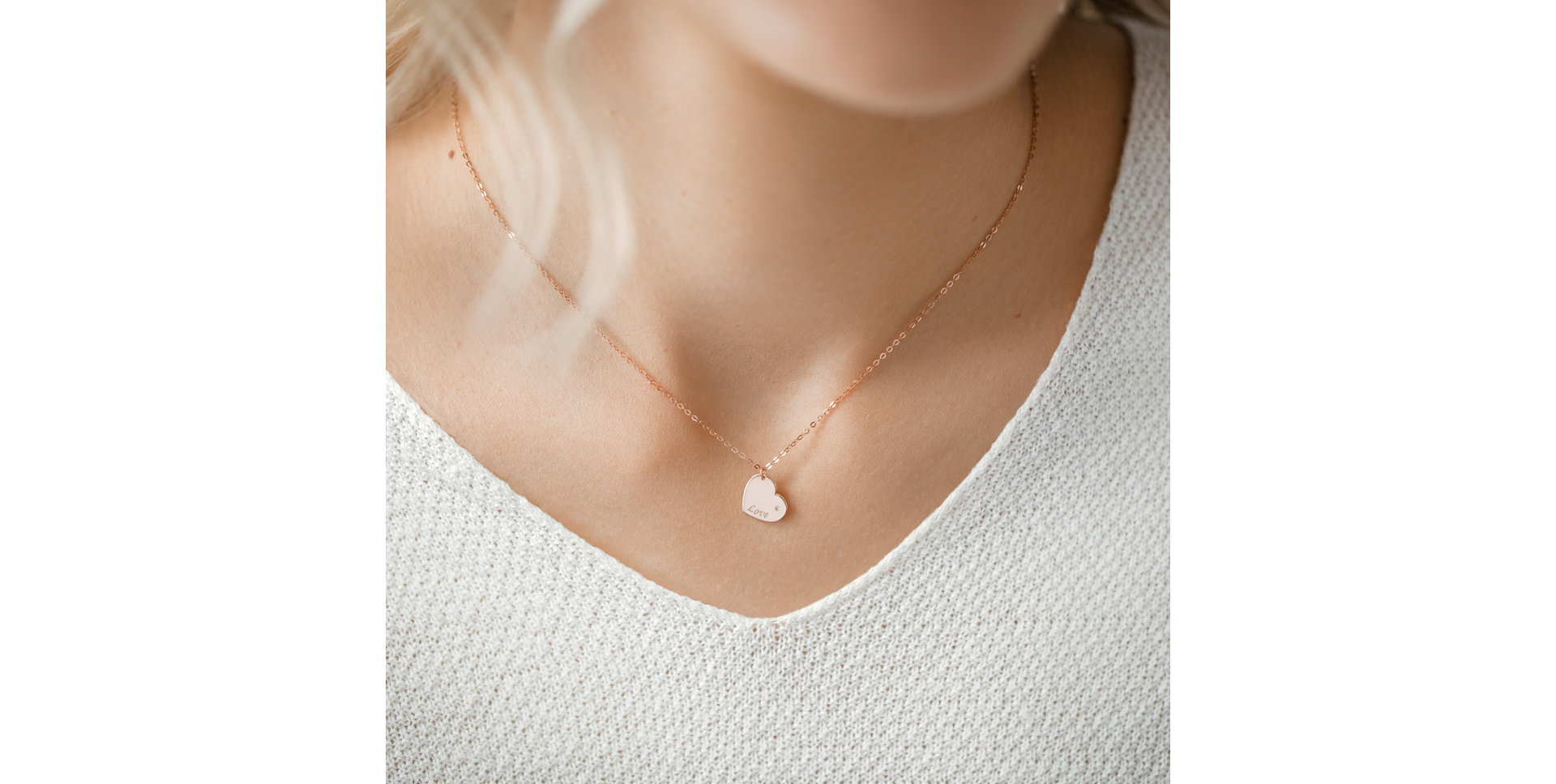 Diamond necklace Envoy Love