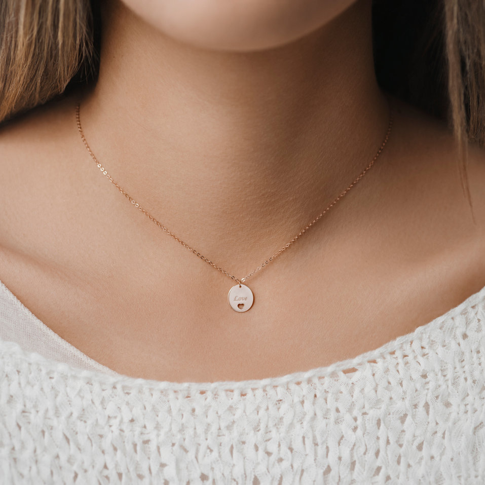 Diamond necklace Amour Signature