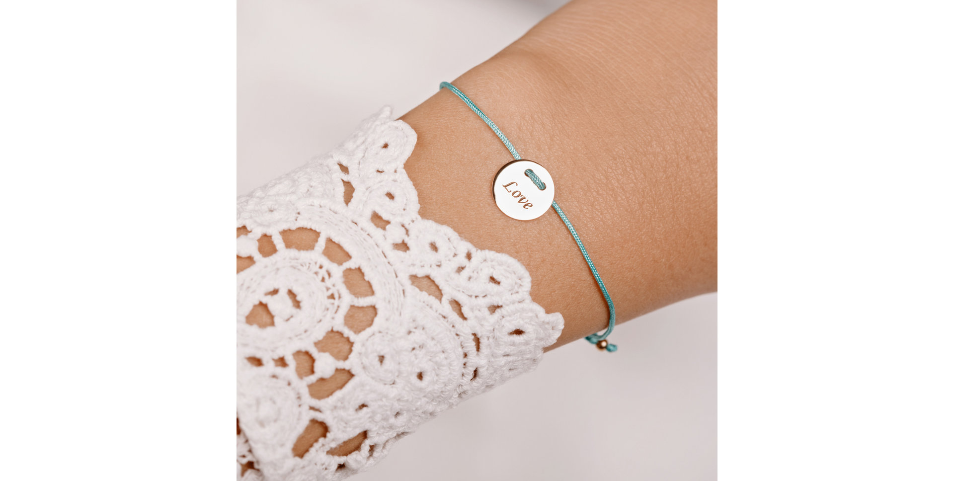 Diamond bracelet Love