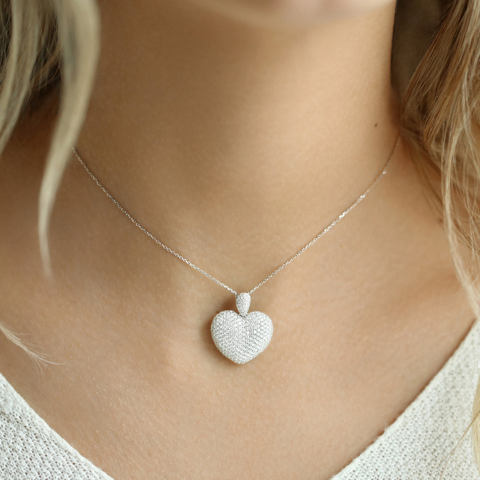 Diamond pendant Heart Brilliance