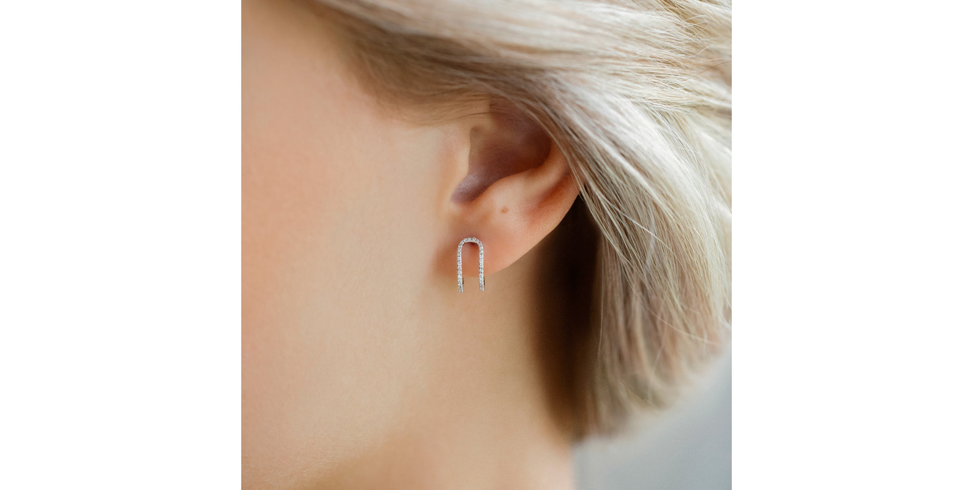 Diamond earrings Diamond Clip