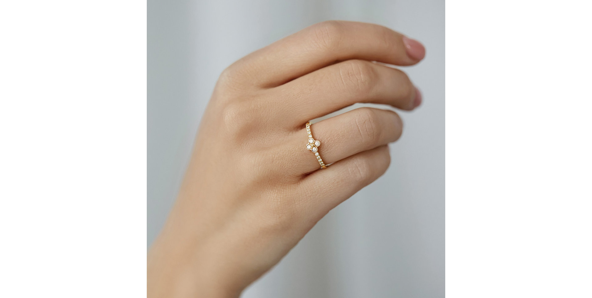 Diamond ring Cloverina
