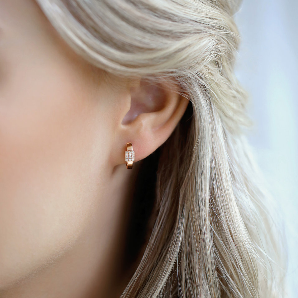 Diamond earrings Alchemy Mosaic