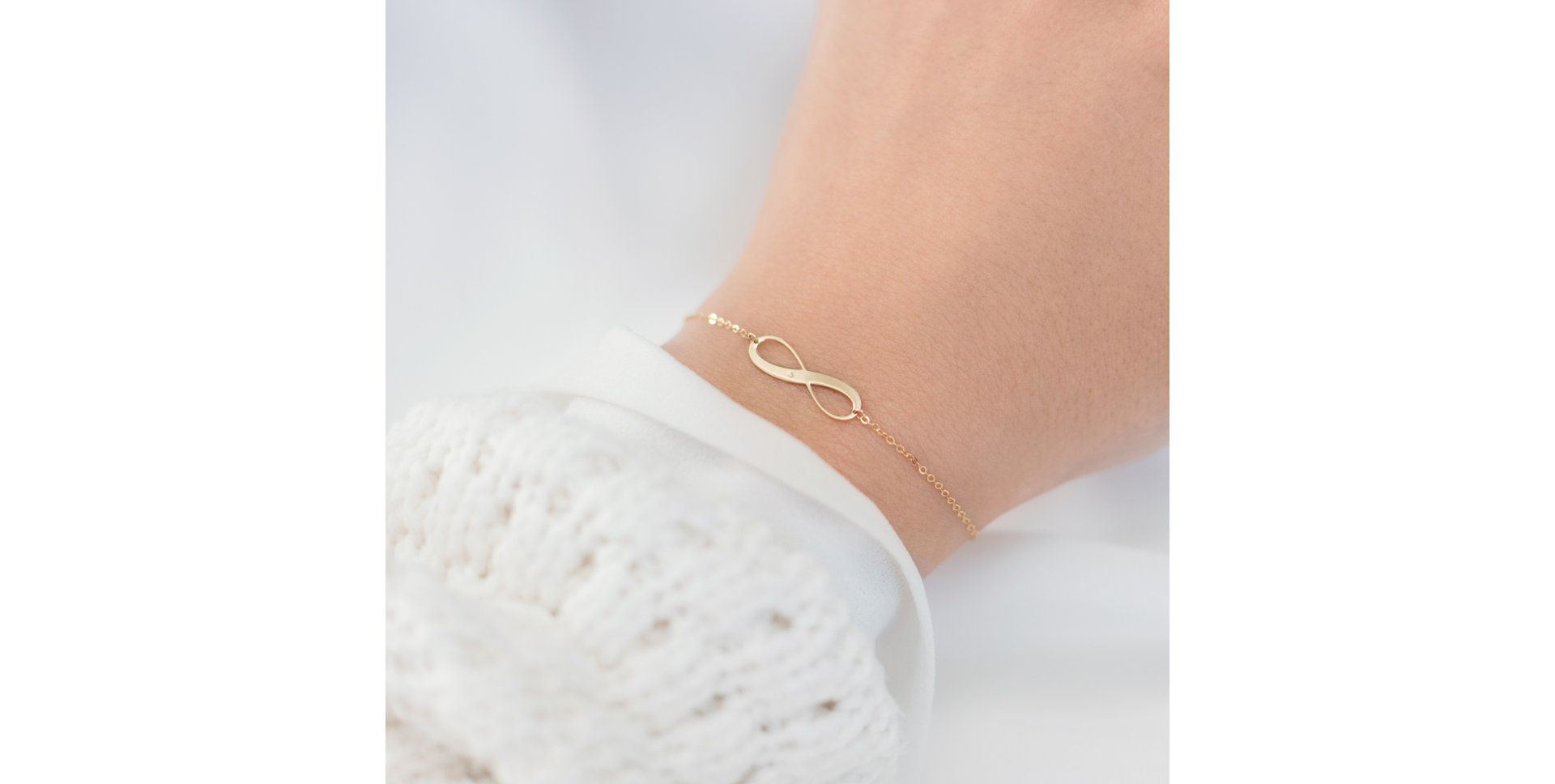 Diamond bracelet My Infinite