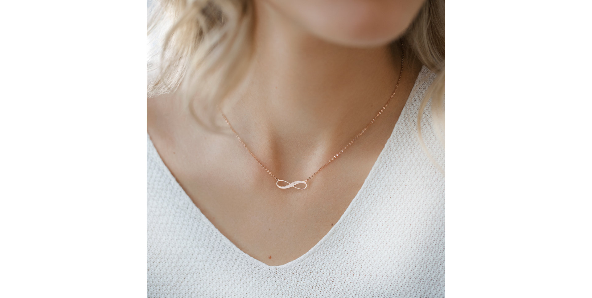 Diamond necklace Infinite Space